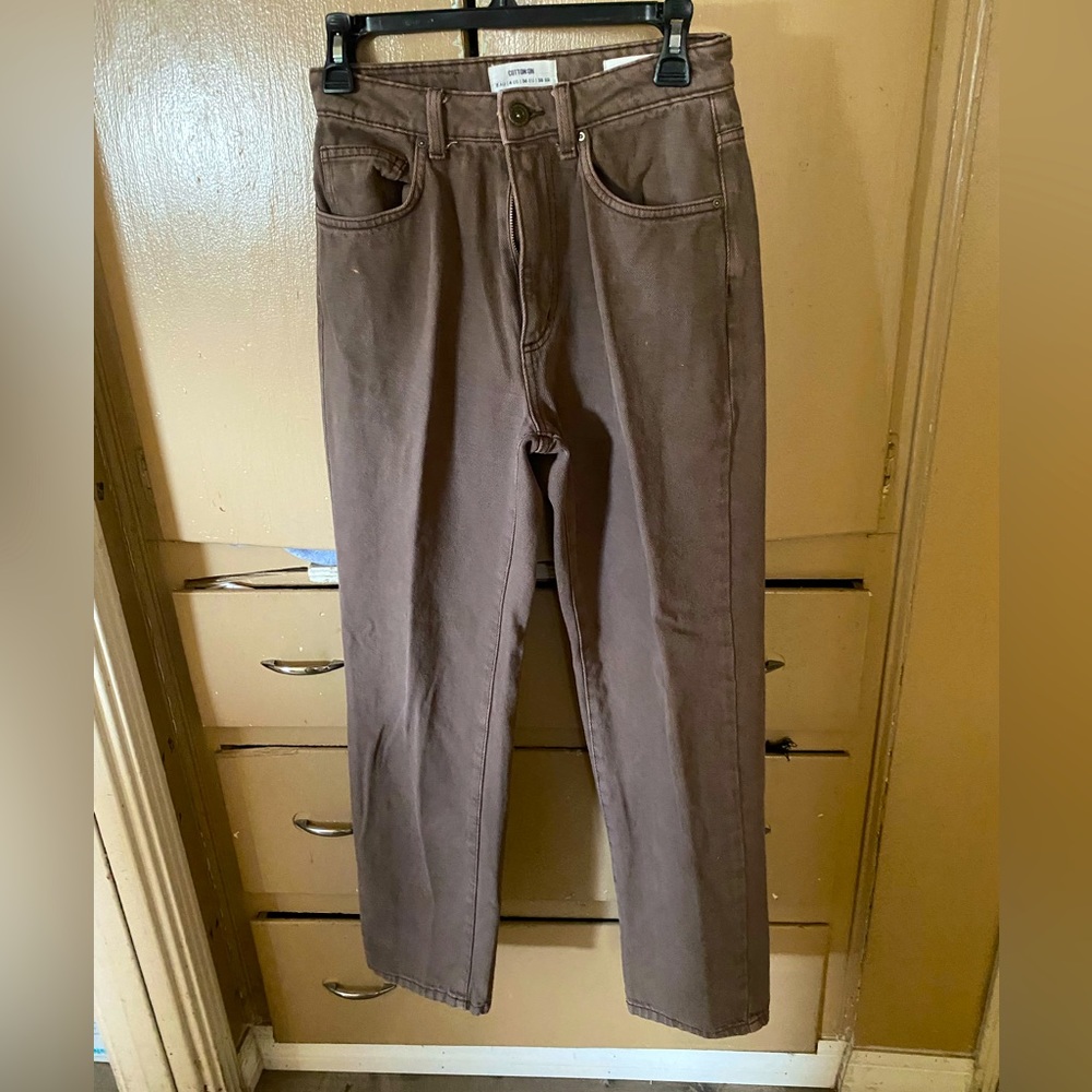 Brown Cotton On straight leg jeans - Picture 1 of 3